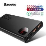 20000mah Baseus Adaman Metal Digital Display Quick Charge Power Bank 22.5W - Image 2
