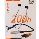 Recrsi RE-NY060 Bluetooth Neckband Wireless Bluetooth Neckband– 200 Hours Playback, Long Battery Life, HD Sound