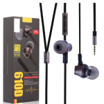 Remax RM 610D Super Bass Quality In-Ear Headphone (Intelligent Recognition) - Earphone - Ear Phone - Headphone - Headphone - Ear Phone - Earphone