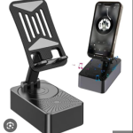 in 1 Mobile Stand with Speaker & Power Bank