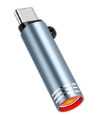 Type-C USB Rechargeable Key Ring Lighter | Windproof Electronic Cigarette Lighter - Image 2
